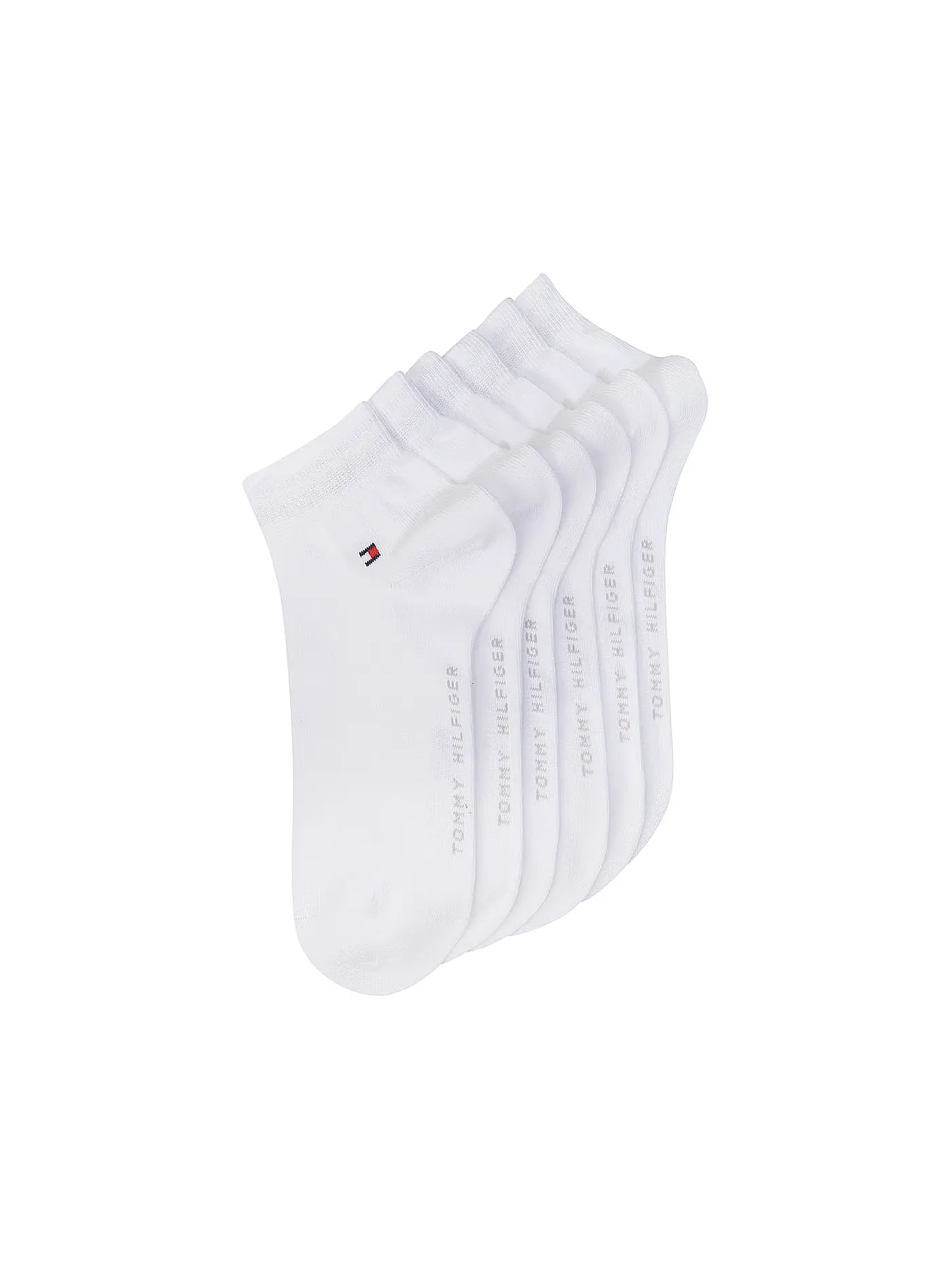 TOMMY HILFIGER | Sneaker Socken 6er Pkg. White | 